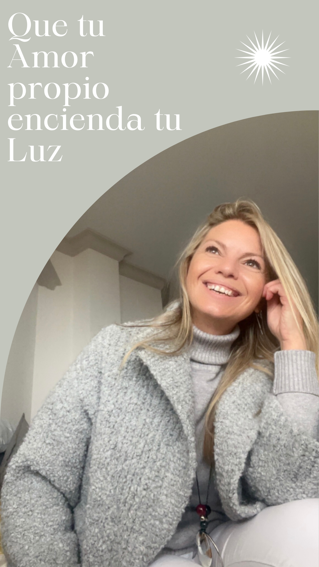 Historia de Instagram Gris Mujer Marco Dinámico